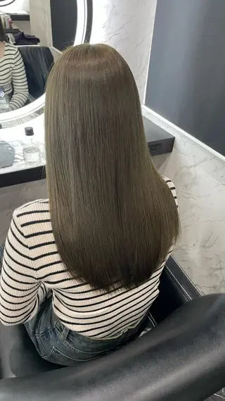 カラー ブリーチ・暖色カラー エクステ/mao🩰のヘアスタイル