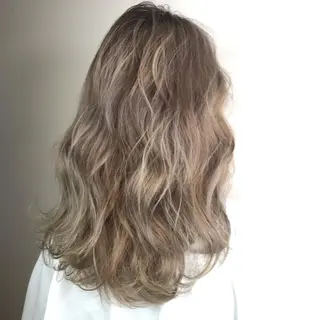 ロング カラー Lien 深井店のヘアスタイル