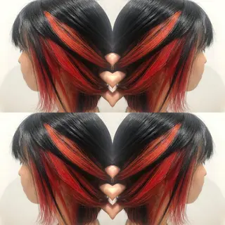 ショート カラー ダブルカラー🎉 ハイトーン🎉スドウのヘアスタイル