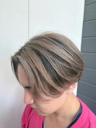 カラー メンズ 中澤 壱太のヘアスタイル