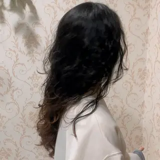 ロング パーマ メンズパーマ&メンズ 縮毛矯正/平野/渋谷のヘアスタイル