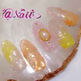 ネイル 小尾 栞のネイルデザイン