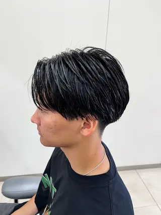ショート パーマ メンズ 🧊メンズ特化🧊 高木航希のヘアスタイル