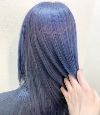 ミディアム カラー graphy池袋 東ヶ崎　凌のヘアスタイル
