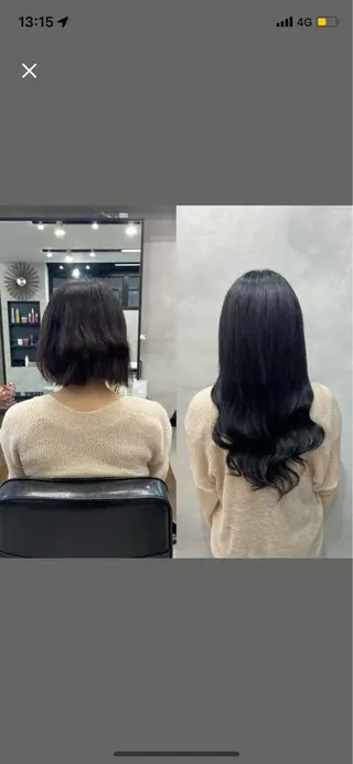 ミディアム エクステ/髪質改善 🖤RYUSEI🖤のヘアスタイル