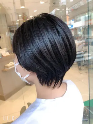 ショート カラー ヘアアレンジ メンズパーマ特化/ メッシュ/薫/店長のヘアスタイル