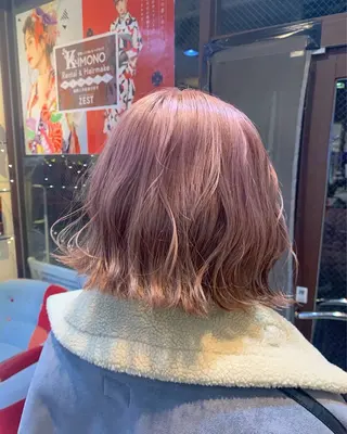 ショート カラー レイヤー/nail COCOROのヘアスタイル