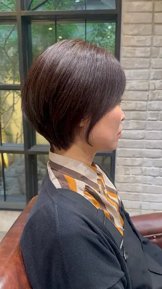 ショート 福島 立也のヘアスタイル