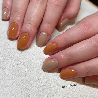 ミディアム le violetteのネイルデザイン