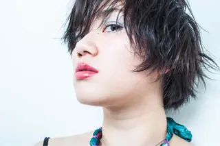 ショート カラー パーマ ハイトーン×髪質改善 KENTAのヘアスタイル