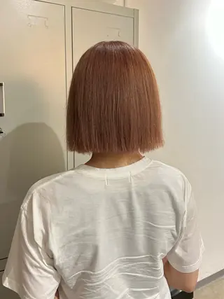 カラー ⟡.· ボブ/ レイヤーカット⟡.·のヘアスタイル