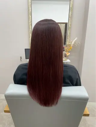 ロング カラー luna ayane ／透明感カラーのヘアスタイル