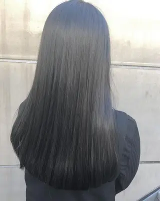 セミロング カラー 北間 寛哉のヘアスタイル
