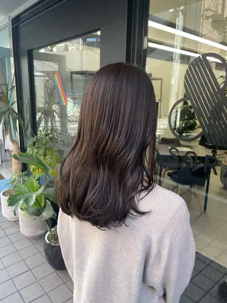 ロング カラー 川上拓真 ✂︎学芸大学のヘアスタイル