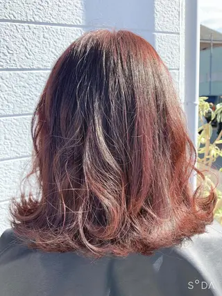 カラー 杉山 拓矢のヘアスタイル