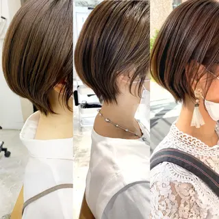 ショート くりしょー/前髪/ /レイヤーカット/のヘアスタイル