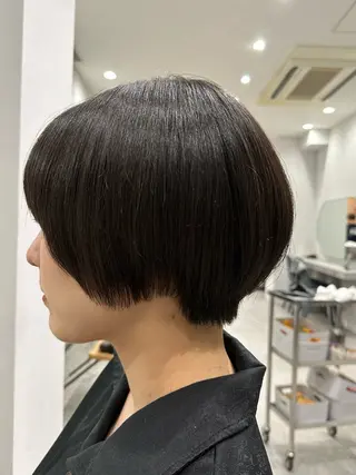 ショート シガ ミクトのヘアスタイル