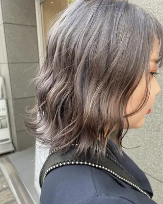 ミディアム カラー 🧡色落ちまで2度綺 麗なカラー🧡ヨシキのヘアスタイル