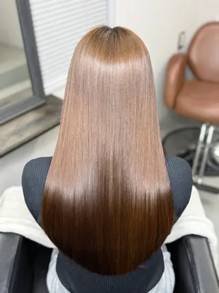 ロング カラー 縮毛矯正/韓国 /店長/KANATOのヘアスタイル