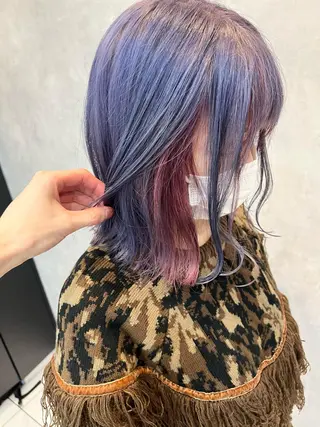 カラー SALOWIN栄 高須大貴のヘアスタイル