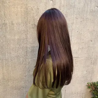 セミロング RecheRche 池袋のヘアスタイル