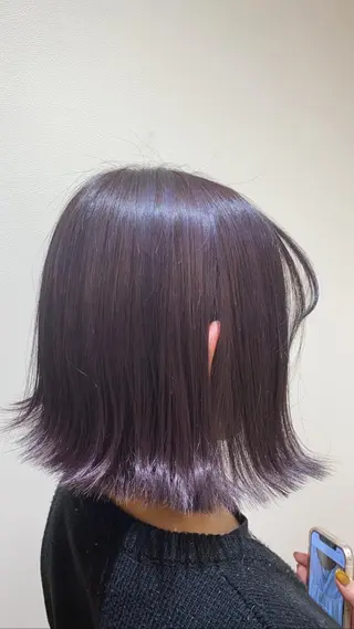 ミディアム カラー 🦋透明感カラー / 森脇　大登のヘアスタイル