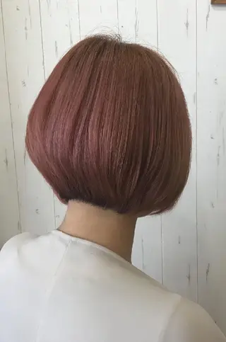 ショート ヘアカラー&縮毛矯正 STAR☆RIVERのヘアスタイル