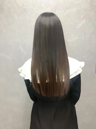 ロング 所渉/韓国レイヤー /ウルフカットのヘアスタイル