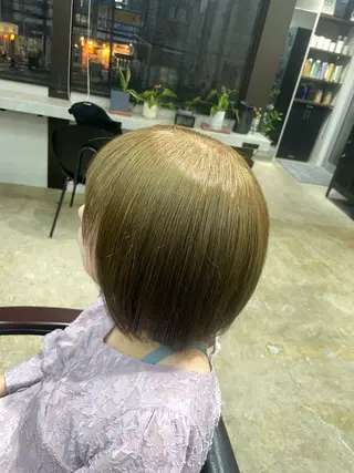 ミディアム カラー ニュアンスカラー/ 🫧レミ(坊主)のヘアスタイル