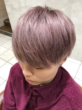 カラー メンズ noll【今池駅前】 池田碧花のヘアスタイル