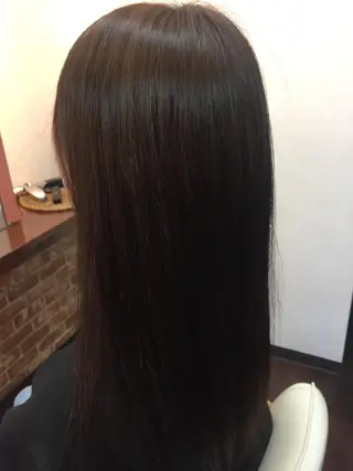 ロング パーマ 桧山 真のヘアスタイル