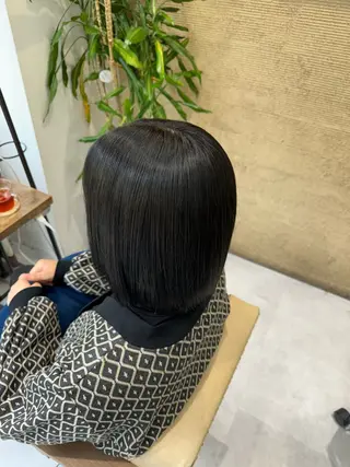 ショート カラー ブリーチなしwカラー /艶カラー/oukaのヘアスタイル