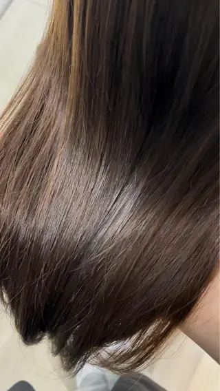 カラー 森 はるかのヘアスタイル