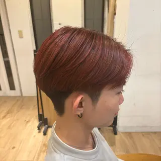 カラー メンズ 新原 陽那のヘアスタイル