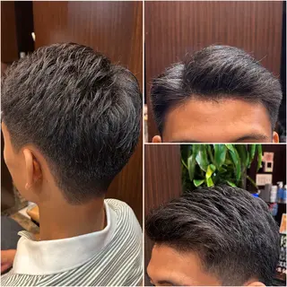 ショート メンズ 根尾 海咲のヘアスタイル