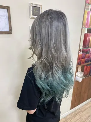 カラー SALOWIN栄 高須大貴のヘアスタイル