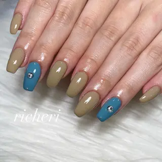 ミディアム ネイル richeri beautyのエステ・リラクイメージ