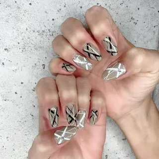 セミロング カラー パーマ ヘアアレンジ メンズ キッズ ネイル マツエク・マツパ Salon Ｋのネイルデザイン