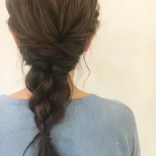 ヘアアレンジ まなべ さくらのヘアスタイル