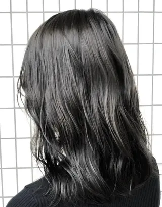 ロング カラー ヘアアレンジ 美容室sand 横浜のヘアスタイル