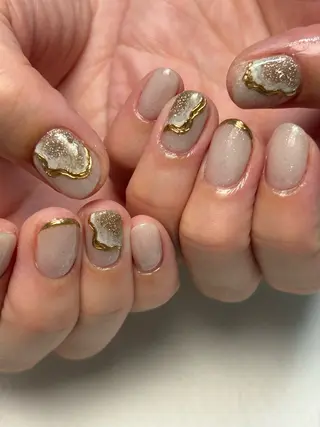 ネイル 🦋🤍 madoka🤍のネイルデザイン