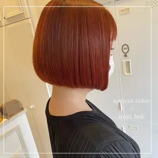 ショート カラー 💛Frameなんば /村田百花のヘアスタイル