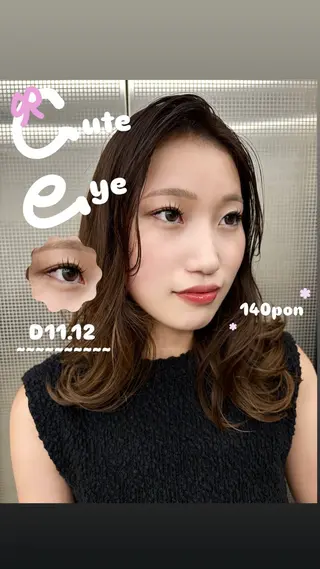 マツエク・マツパ ︎ ︎✿ Nico Nozomi︎ ✿のマツエク・マツパデザイン