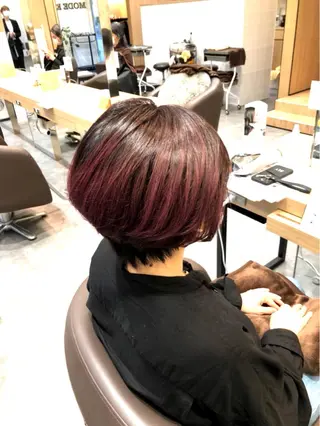 カラー 似合わせカットカラー 望月一生のヘアスタイル
