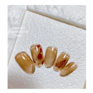 ミディアム ネイル 👑enen style👑のネイルデザイン