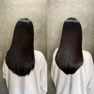 ロング 髪のケアリスト高橋 健太郎のヘアスタイル