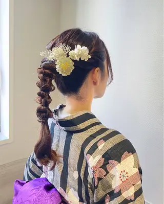 ロング 倉地 更彩のヘアスタイル