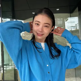 セミロング カラー 【完全マンツー 恵比寿】佐藤 翔のヘアスタイル