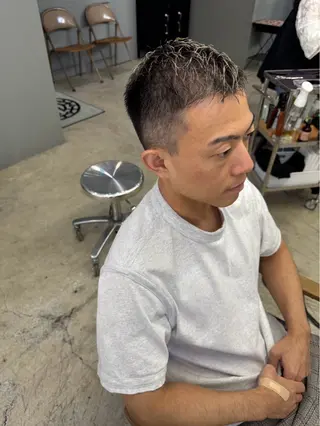 ショート メンズ メンズ専門サロン wokeのヘアスタイル