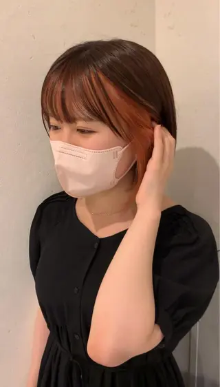 ショート 落合希 Olivebeigeのヘアスタイル